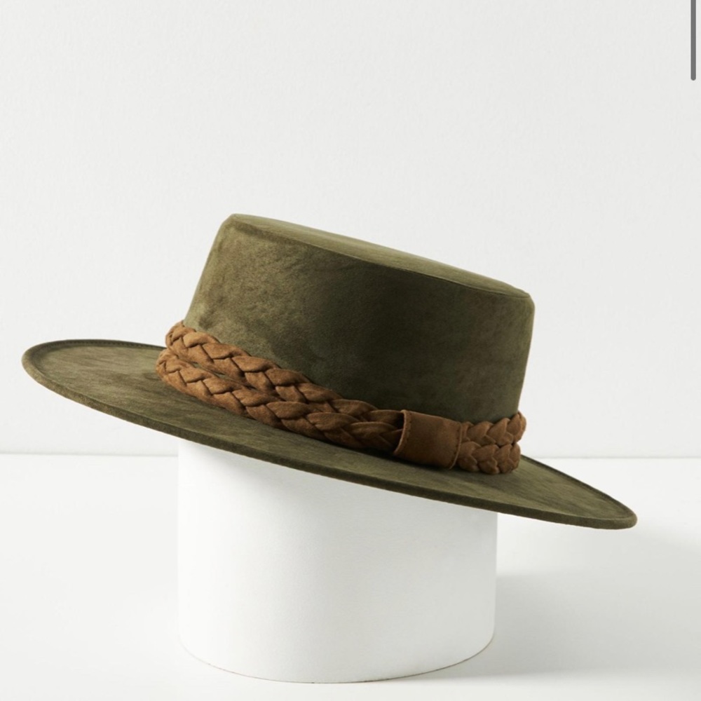 NWT Anthropologie Braided-Trimmed Rancher